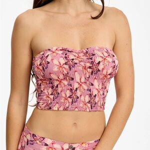 Benoa Swim- NAMIKA TUBE TOP - BLOOM (NWT) XL 🌸🌸🌸